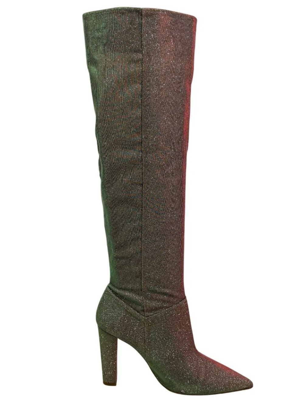 NIB Free People Shimmer Knee High Slouch Boots 10 | Indie Sleaze Glamoratti Y2K - Picture 9 of 16